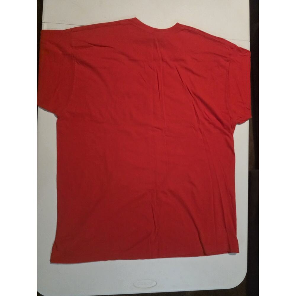 90s Vtg Kansas City Chiefs Pro Player Red Helmet T Shirt Size 2XL Single Stitch - Picture 7 of 7